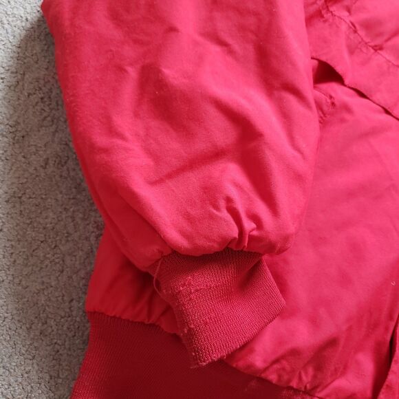 Vintage 90s Chalk Line Chicago Blackhawks Size Large USA Made Mens Red Jacket - Picture 5 of 13